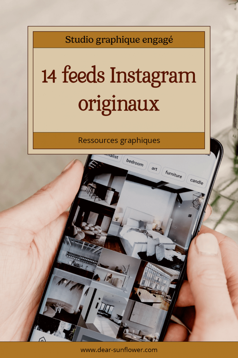 14 feeds Instagram originaux