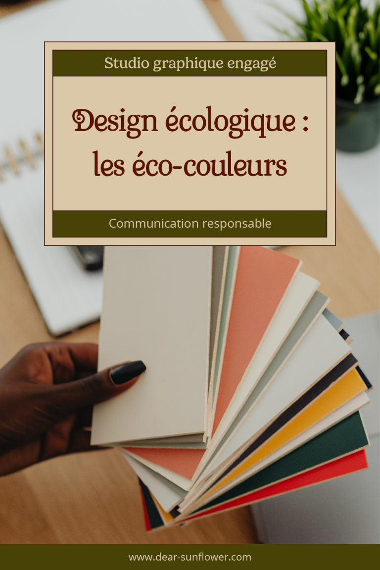 Design écologique : une communication responsable avec les éco-couleurs